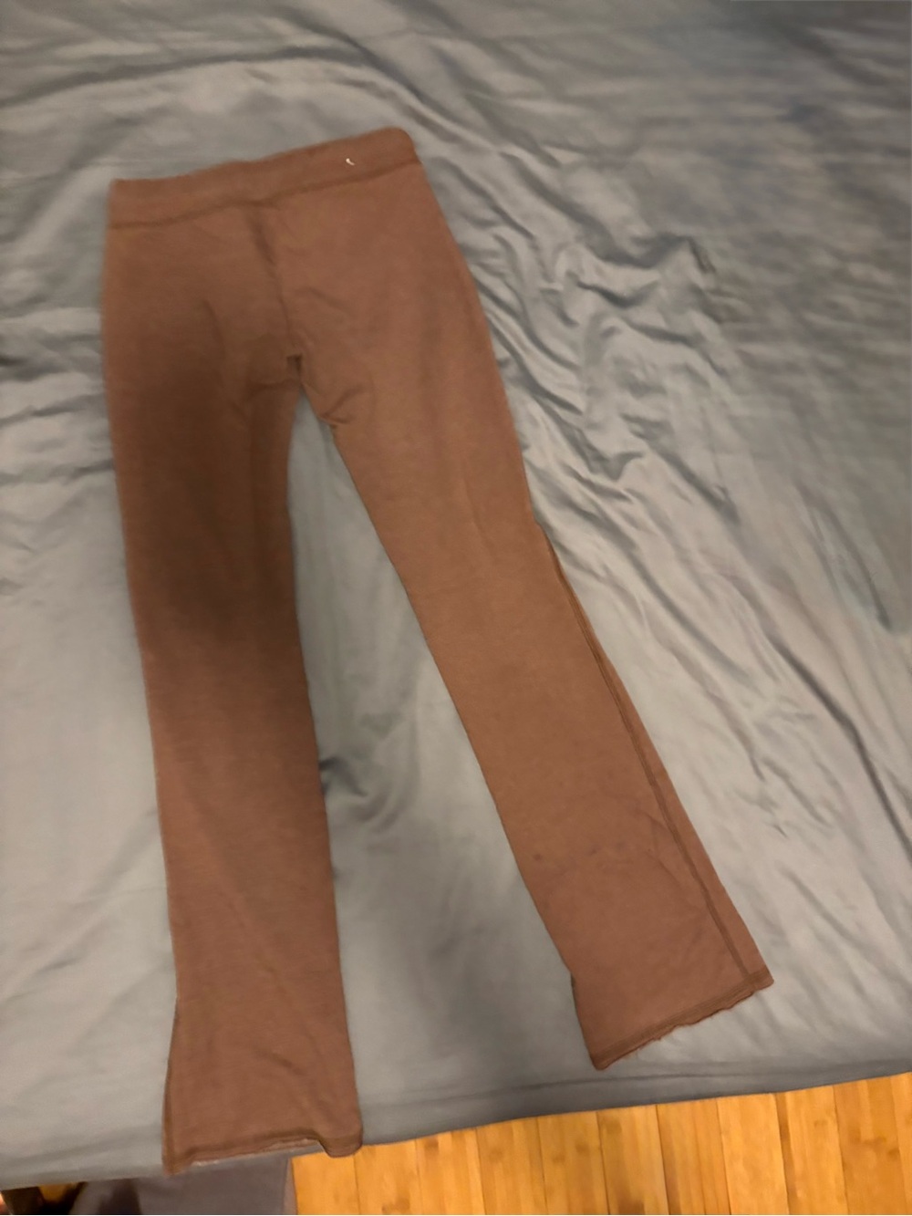 Aeropostale Brown Flared Lounge Jeans with Side Logo - Picture 2 of 4